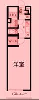 東京都江東区東陽1(マンション)の賃貸物件の間取り