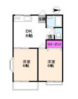 東京都国分寺市東元町2(アパート)の賃貸物件の間取り