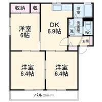 ドミール Cの間取り