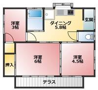 物件の間取り画像