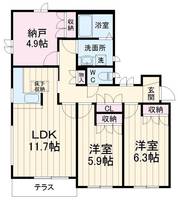 物件の間取り画像