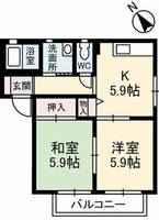 物件の間取り画像