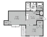 東京都世田谷区三軒茶屋2(マンション)の賃貸物件の間取り