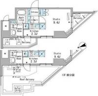 東京都豊島区駒込3(マンション)の賃貸物件の間取り