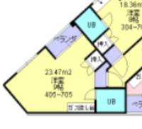 大阪府大阪市此花区春日出北1(マンション)の賃貸物件の間取り