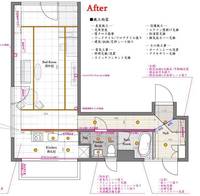 東京都港区元麻布3(マンション)の賃貸物件の間取り
