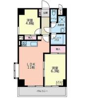 物件の間取り画像