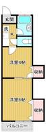 東京都渋谷区千駄ヶ谷1(アパート)の賃貸物件の間取り