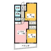 物件の間取り画像