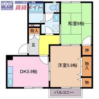 物件の間取り画像