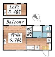 物件の間取り画像