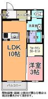 サンフレンズ C棟の間取り