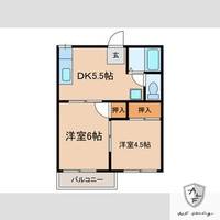 コーポ加藤IIの間取り