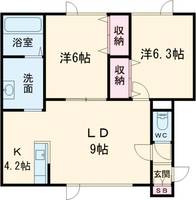 物件の間取り画像