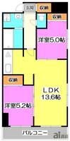物件の間取り画像