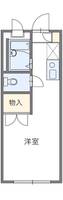 東京都八王子市千人町2(アパート)の賃貸物件の間取り