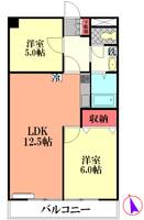 物件の間取り画像