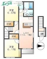 物件の間取り画像