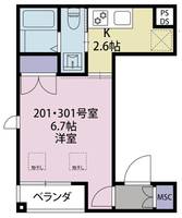 物件の間取り画像