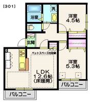 (仮称)南蒲田2丁目メゾンの間取り