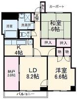 物件の間取り画像