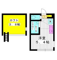 東京都練馬区豊玉中1(アパート)の賃貸物件の間取り