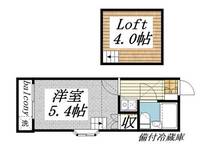 神奈川県横浜市港南区笹下3(アパート)の賃貸物件の間取り