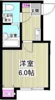 神奈川県横浜市磯子区滝頭3(アパート)の賃貸物件の間取り