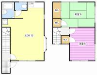 静岡県浜松市中央区領家2(一戸建)の賃貸物件の間取り