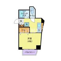 東京都大田区新蒲田1(マンション)の賃貸物件の間取り