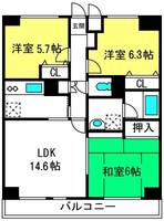 物件の間取り画像
