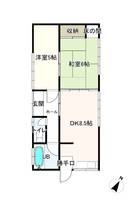 秋田県秋田市茨島6(一戸建)の賃貸物件の間取り