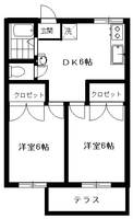 上野毛ホワイトハイムの間取り