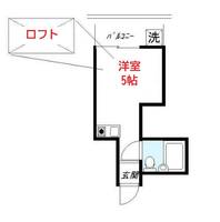 東京都品川区南品川6(アパート)の賃貸物件の間取り