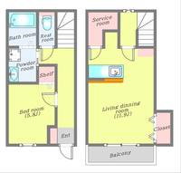 物件の間取り画像