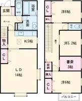 物件の間取り画像