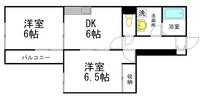 東京都中野区大和町3(マンション)の賃貸物件の間取り