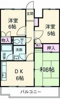 エクセルハイツ山根2の間取り