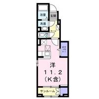 東京都国立市北3(アパート)の賃貸物件の間取り