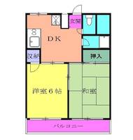 ウィリアムヒルズ本厚木の間取り