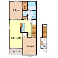 ラーツゥー・デル・マーレ IVの間取り