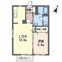 メゾネットやまとの間取り