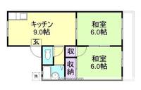 ニューハイツニシオカの間取り