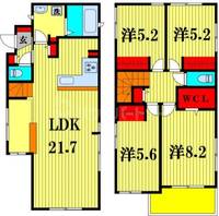 物件の間取り画像