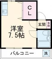 ドミトリーカナイの間取り