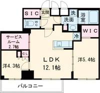 パークアクシス板橋本町ステーションゲートの間取り