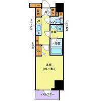 東京都台東区台東3(マンション)の賃貸物件の間取り