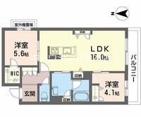 物件の間取り画像