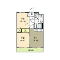 新潟県新潟市中央区近江2(マンション)の賃貸物件の間取り
