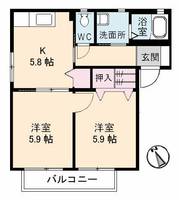 物件の間取り画像